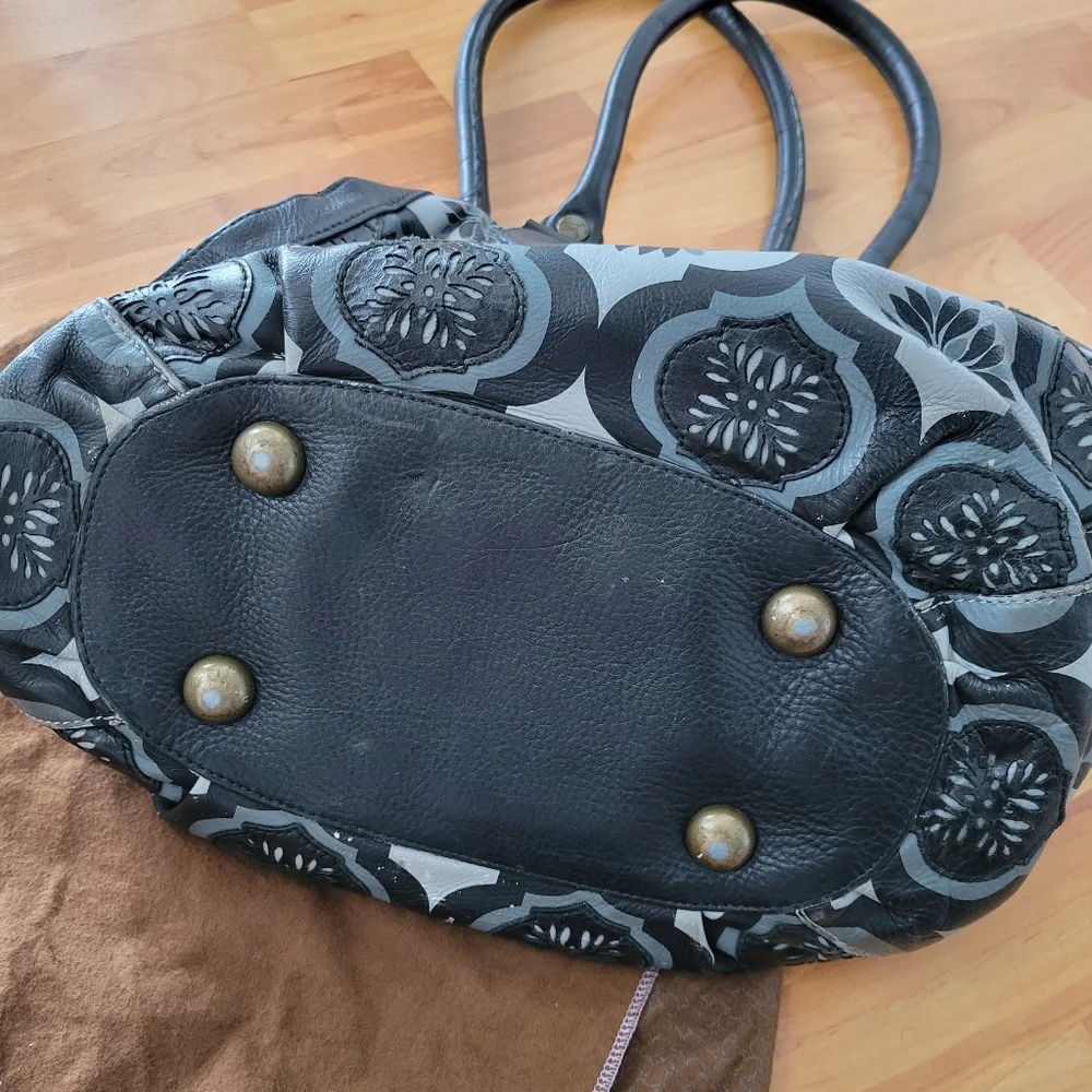 CAKE by Petunia Leather Hampton Holdall Bag Purse Carryall